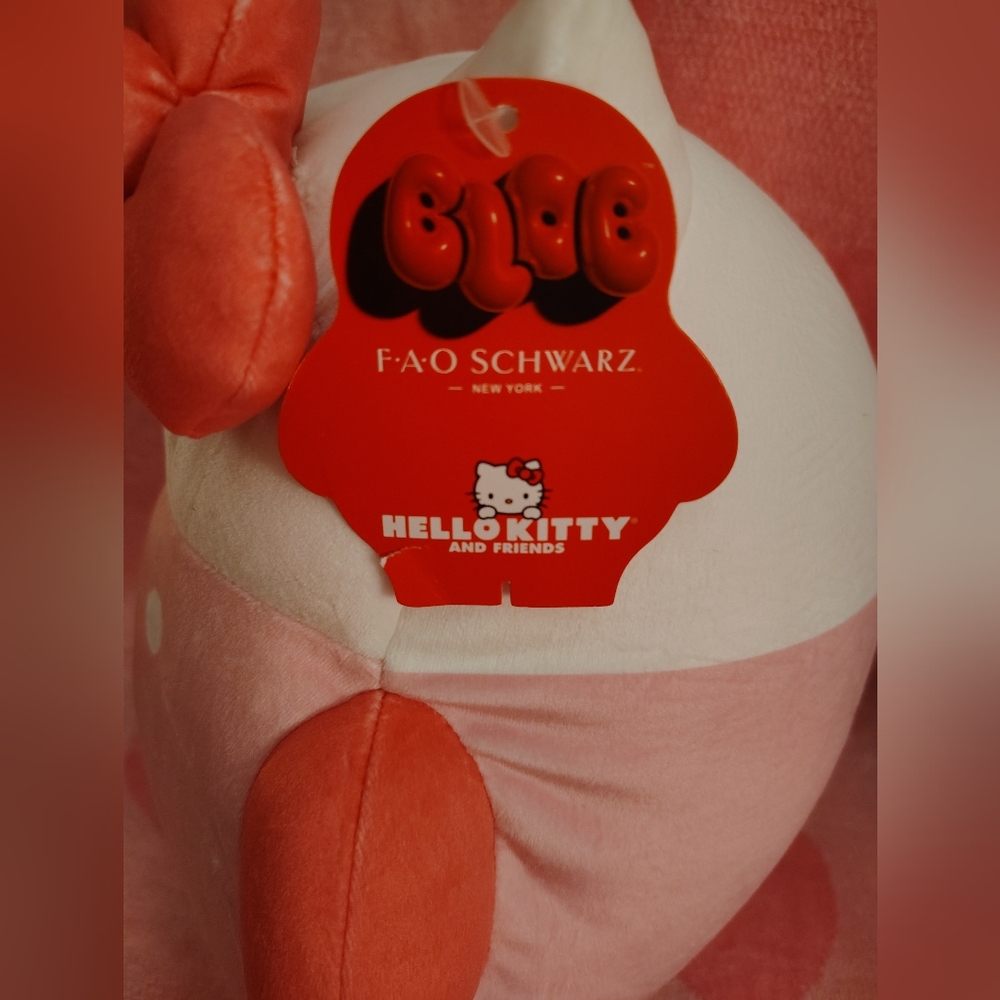 Hello Kitty Blob 10" Plushie By FAO Schwartz - Picture 9 of 11